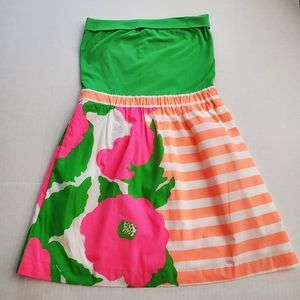 Lilly Pulitzer Fleur Neon Sunrise Mini Dress